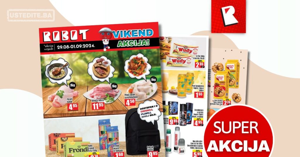 Robot vikend akcija 29.8-1.9.2024.