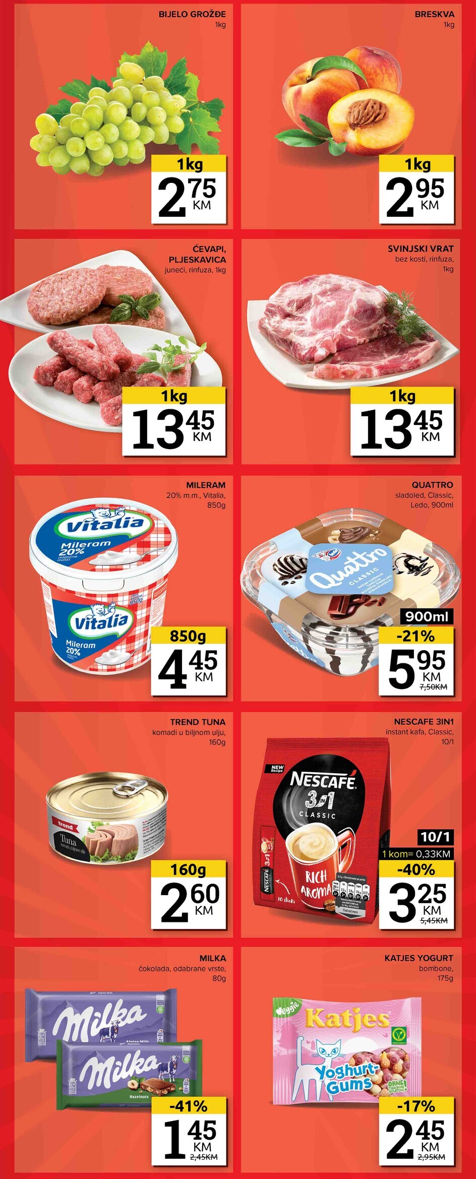 Konzum vikend akcija 29.8-1.9.2024.