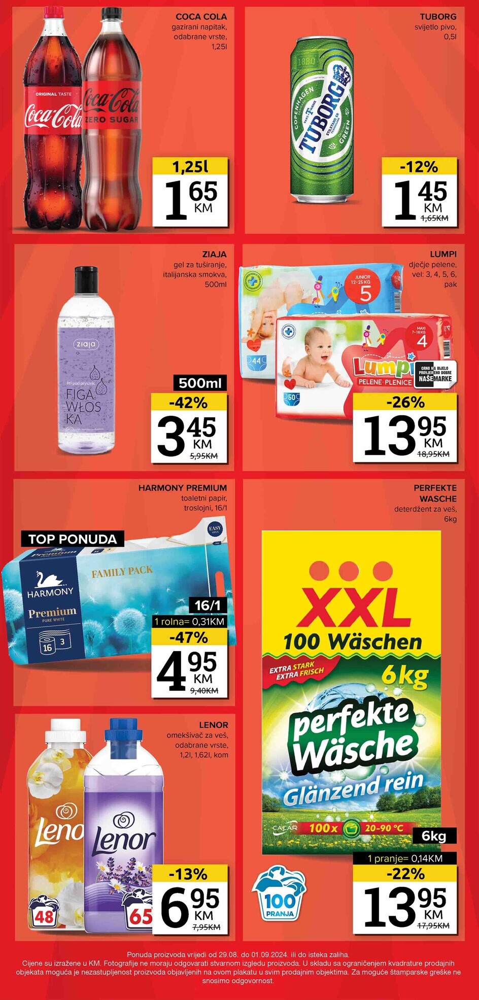 Konzum vikend akcija 29.8-1.9.2024.