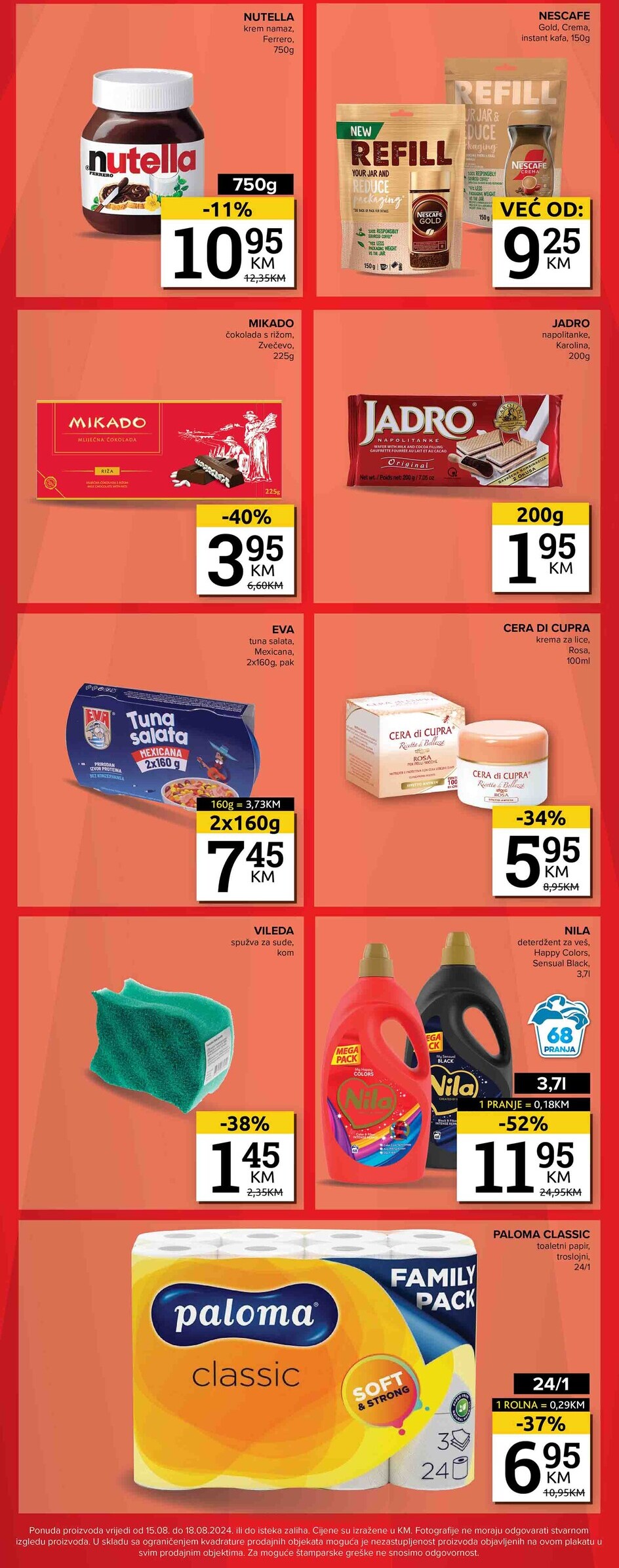 Konzum vikend akcija 15-18.8.2024.