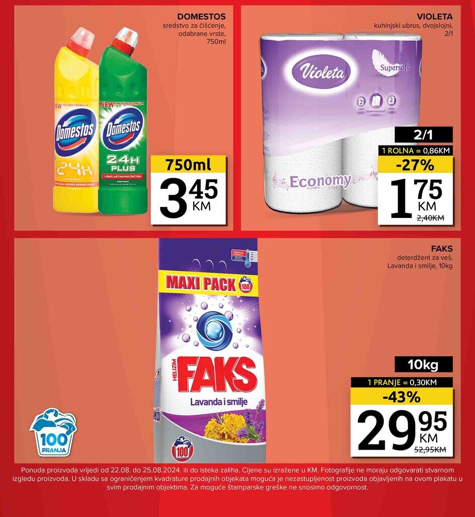 Konzum vikend akcija 22-25.8.2024.