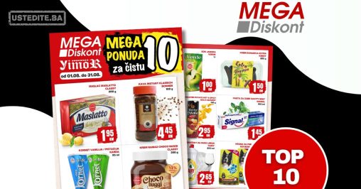 Mega Diskont katalog MEGA PONUDA 1-31.8.2024.