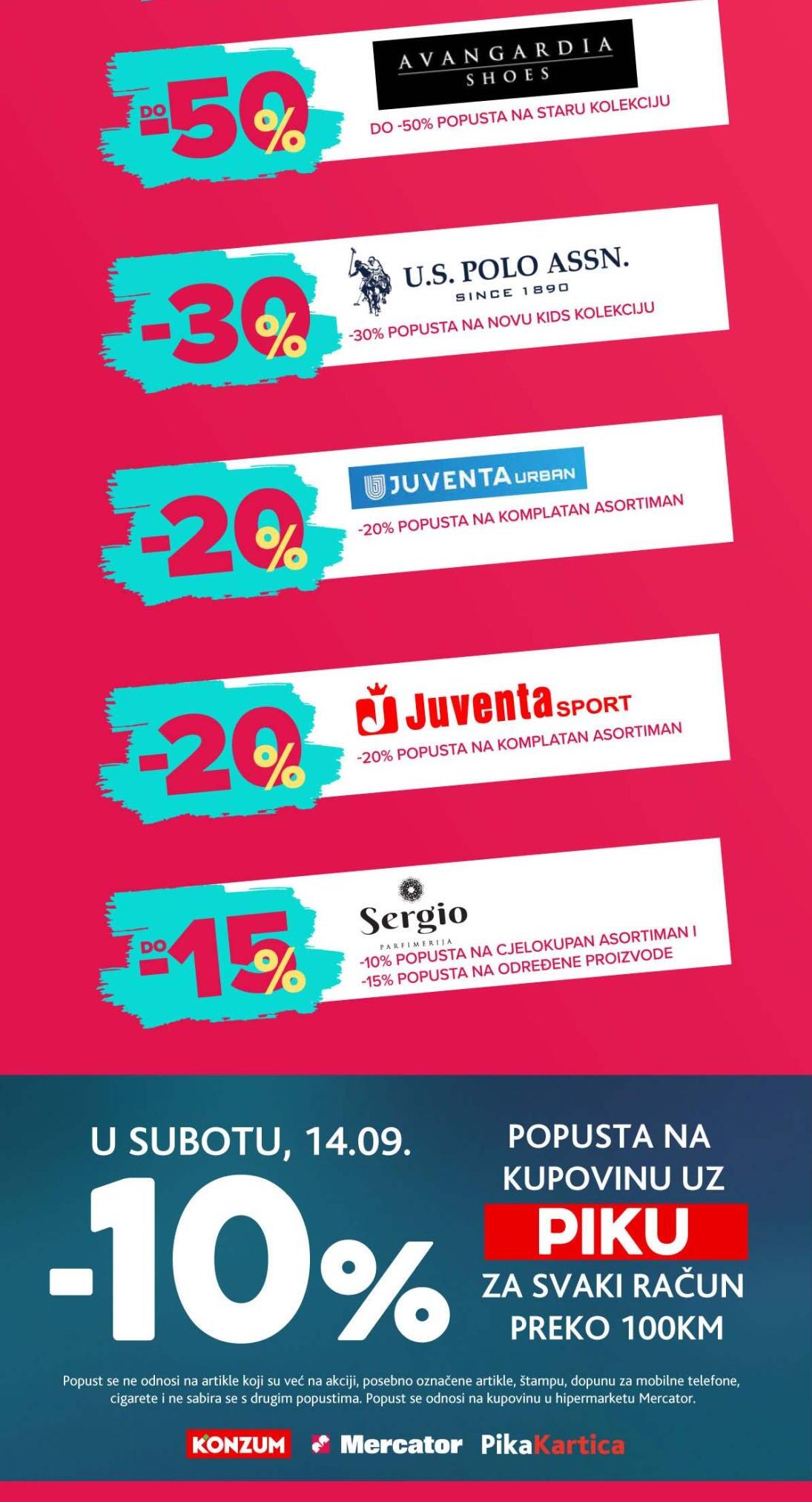 Mercator SHOPPING DAYS - SNIŽENJE do 70% 14-15.9.2024.