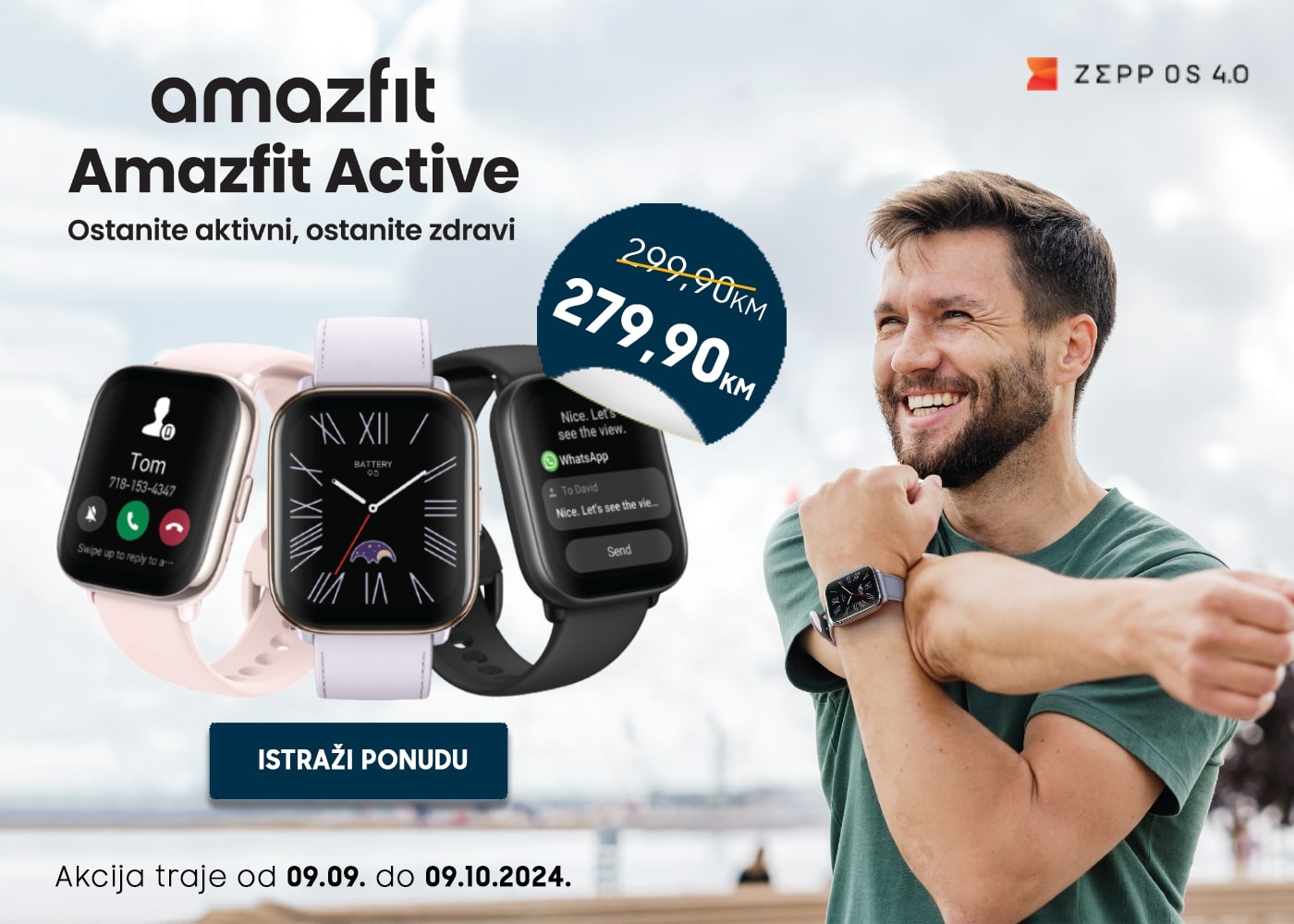 AmazFit pametni satovi!