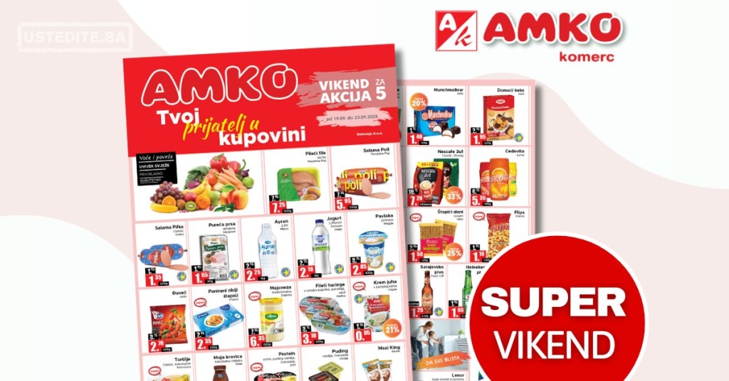 Amko vikend akcija 19-23.9.2024.