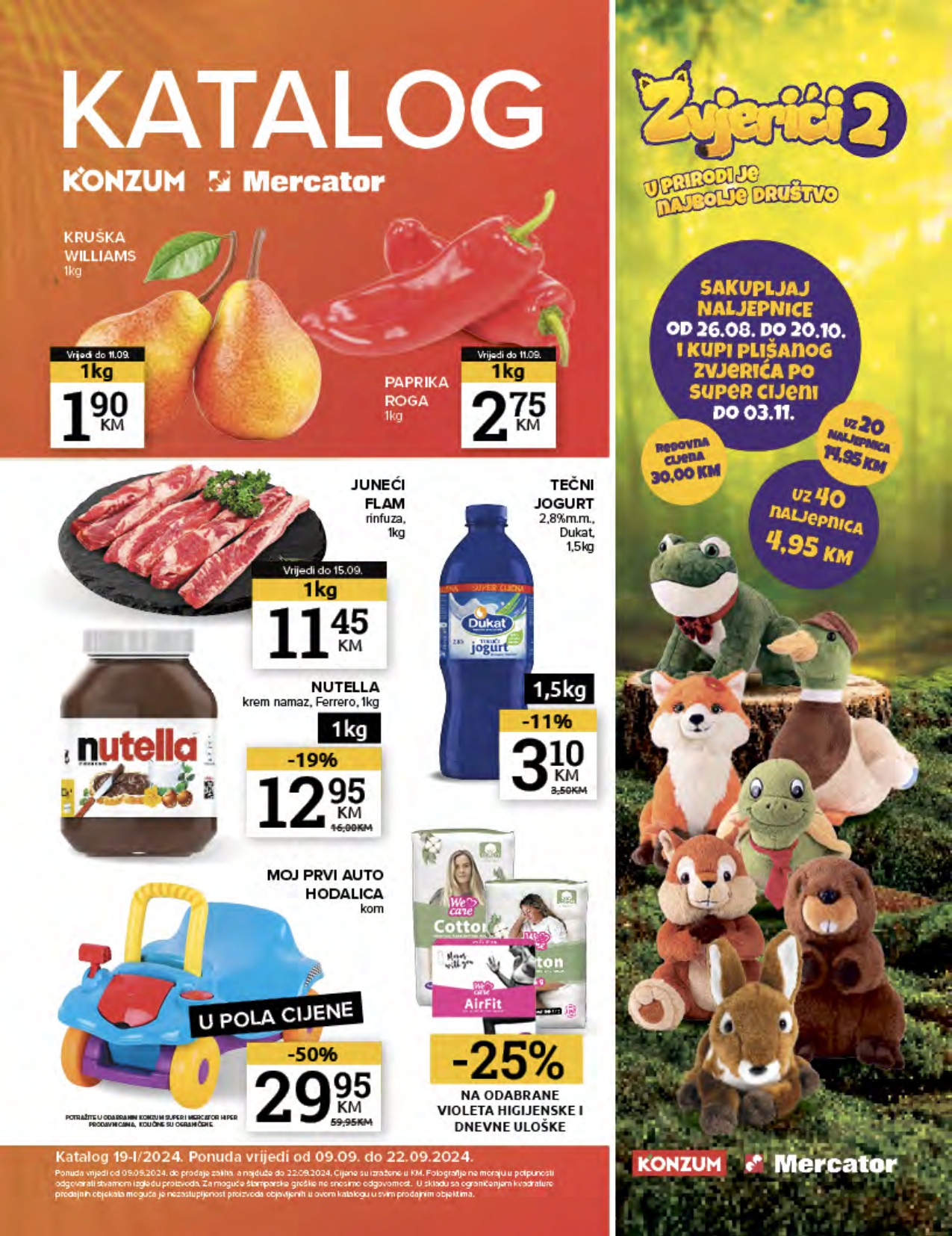 Konzum katalog 9-22.9.2024.