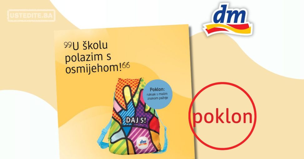 dm POKLON za svakog prvačića 2-8.9.2024.