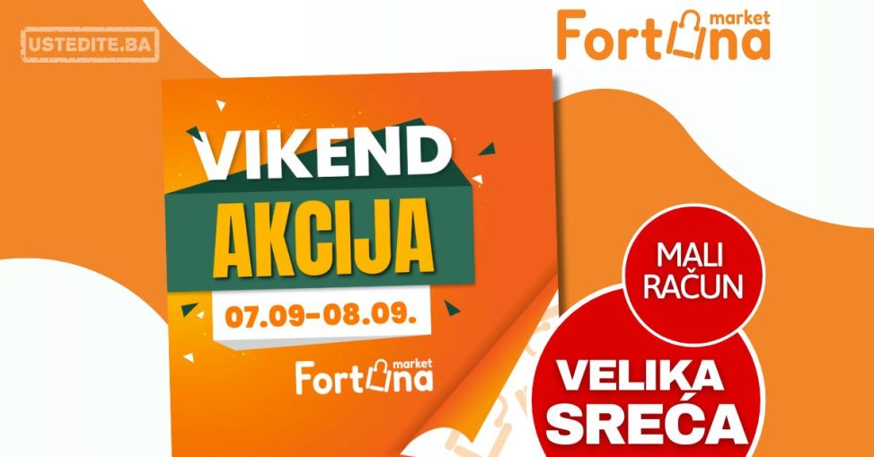 Fortuna vikend akcija 7-8.9.2024.