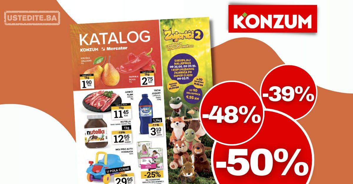 Konzum katalog 9-22.9.2024.