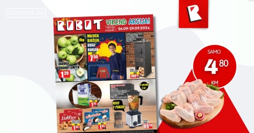 Robot vikend akcija 26-29.9.2024.