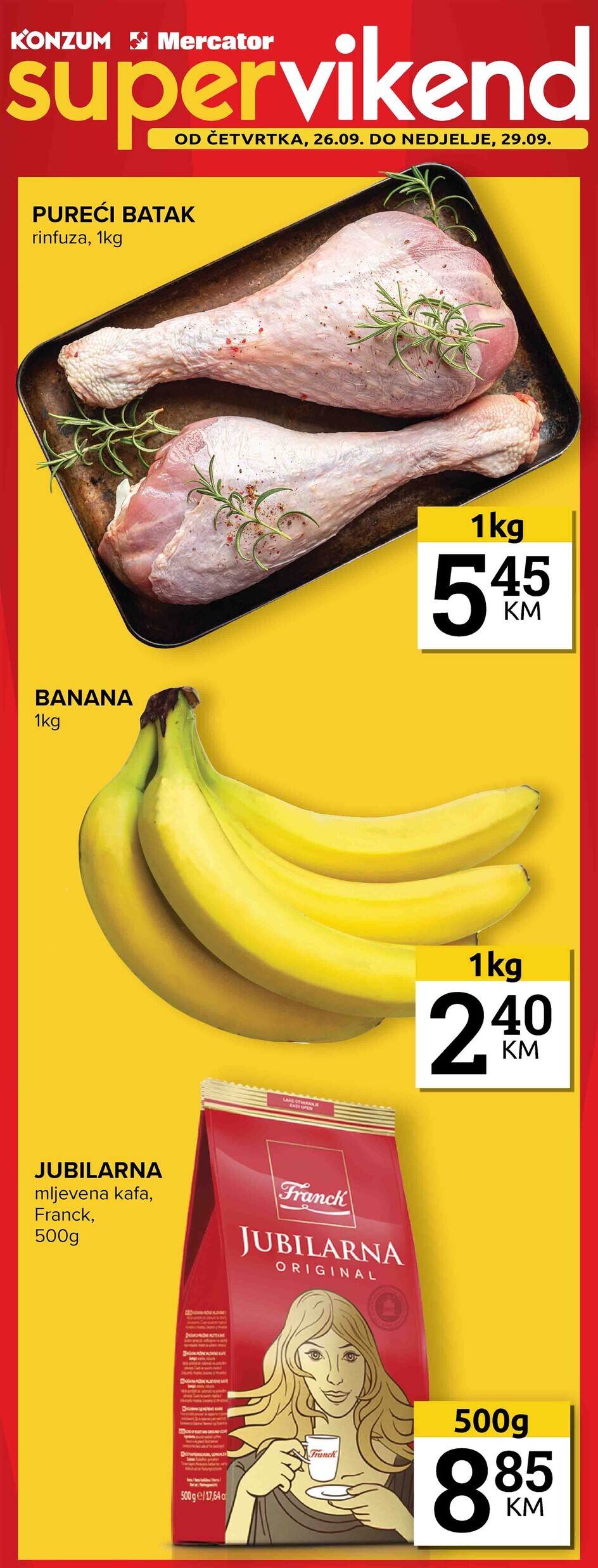 Konzum vikend akcija 26-29.9.2024.