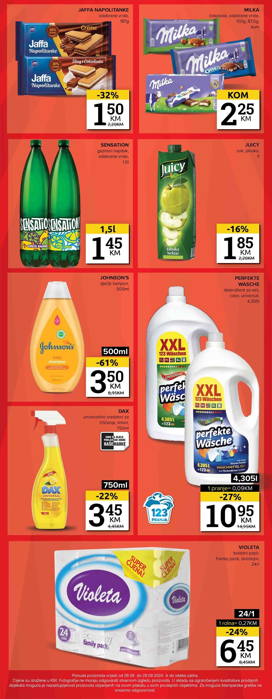 Konzum vikend akcija 26-29.9.2024.