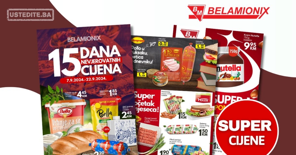 Belamionix katalog 15 DANA SUPER CIJENA 7-22.9.2024.