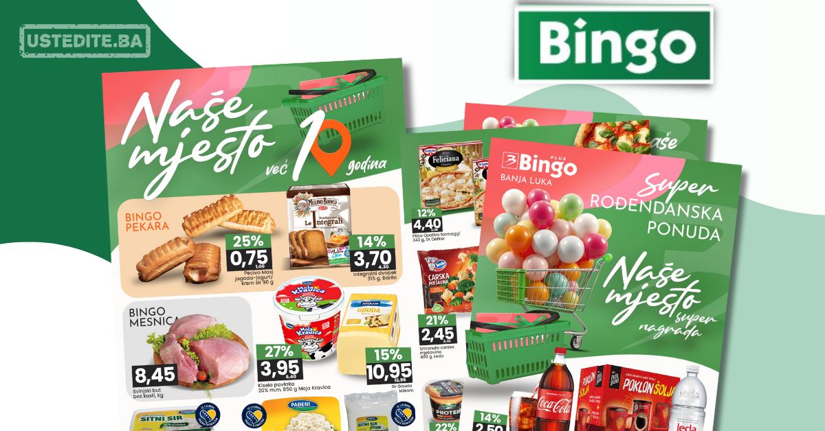 Bingo Banja Luka SLAVI ROĐENDAN 16-29.9.2024.