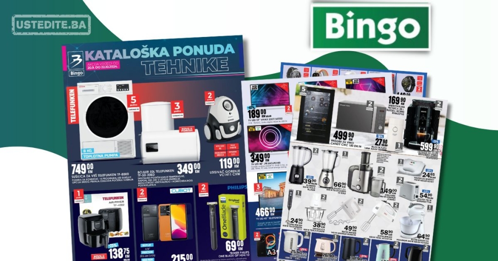 Bingo katalog TEHNIKA 22.9-22.10.2024.