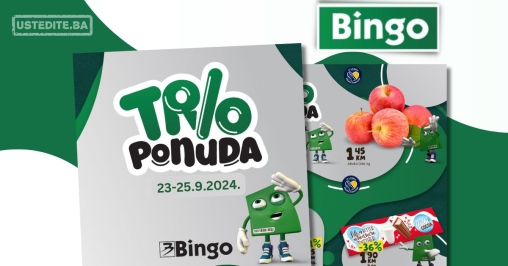 Bingo akcija TRIO PONUDA 23-25.9.2024.