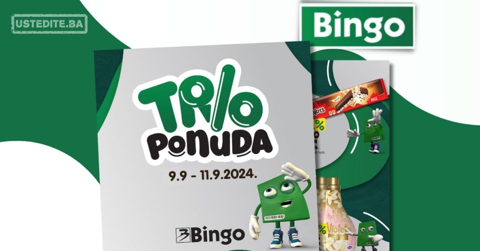 Bingo TRIO PONUDA 9-11.9.2024.