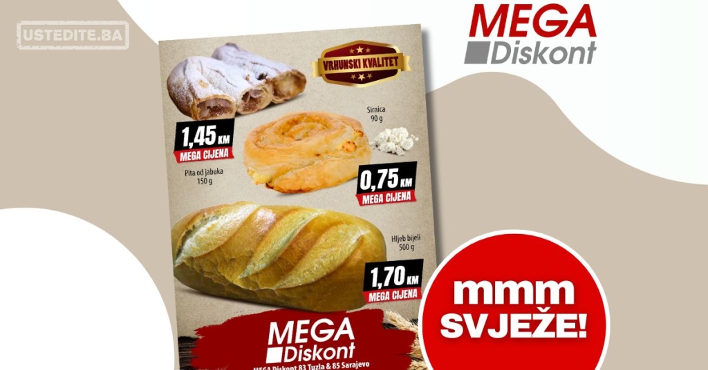 Mega Diskont akcija PEKARA 24-30.9.2024.