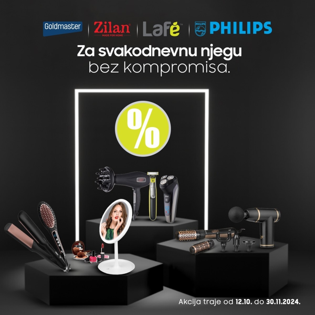 Dstore akcija BEAUTY APARATI 12.10-30.11.2024. 