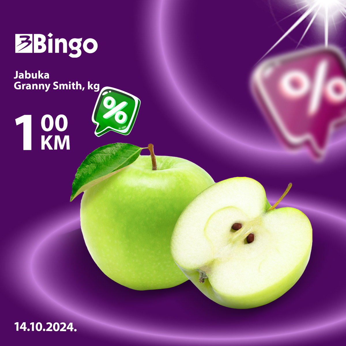 Bingo CIJENA DANA 14.10.2024. 