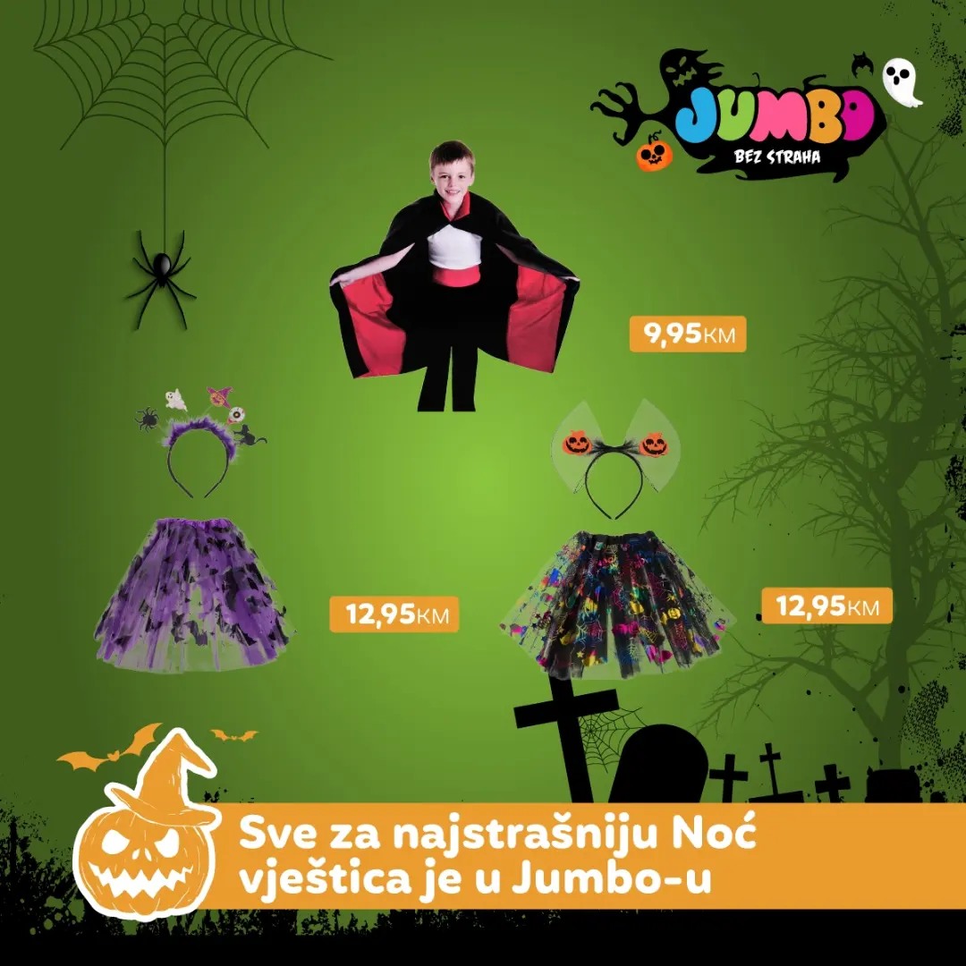 Jumbo super cijene HALLOWEEN oktobar 2024.