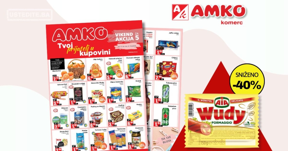 Amko vikend akcija 17-21.10.2024.