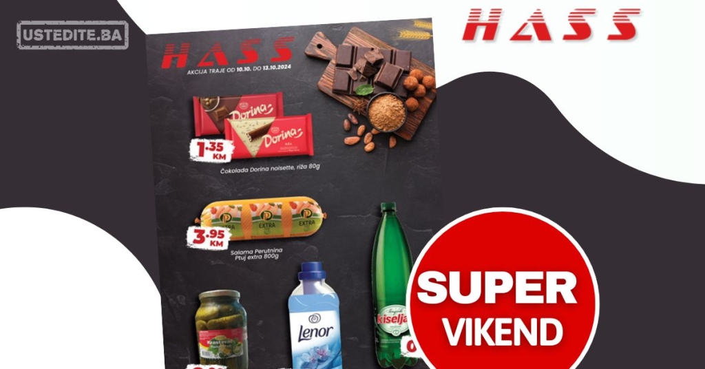 Has komerc vikend akcija 10-13.10.2024.