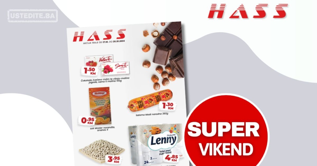 Has komerc vikend akcija 17-20.10.2024.