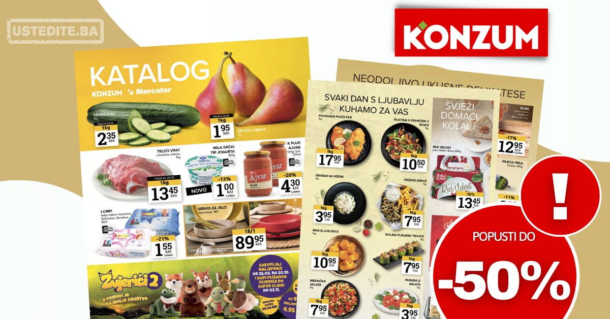 Konzum katalog 7-20.10.2024.