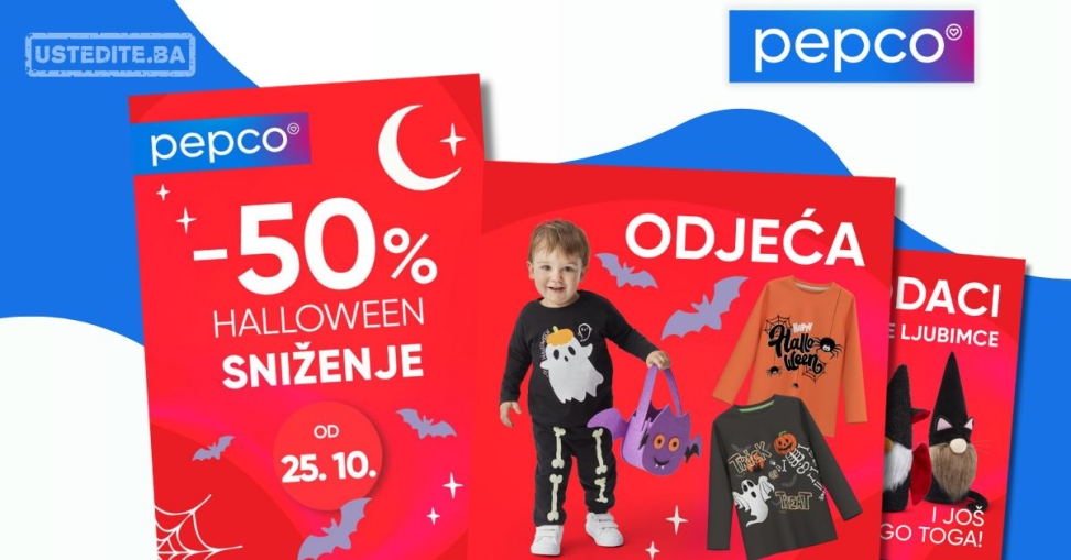 Pepco SNIŽENJE 50% - akcija do 25.10.2024.