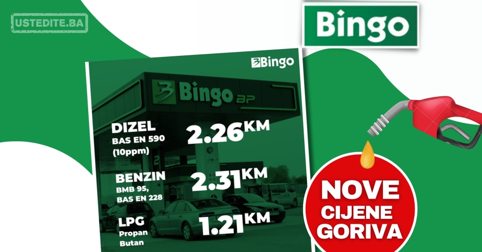 Bingo NOVE CIJENE GORIVA