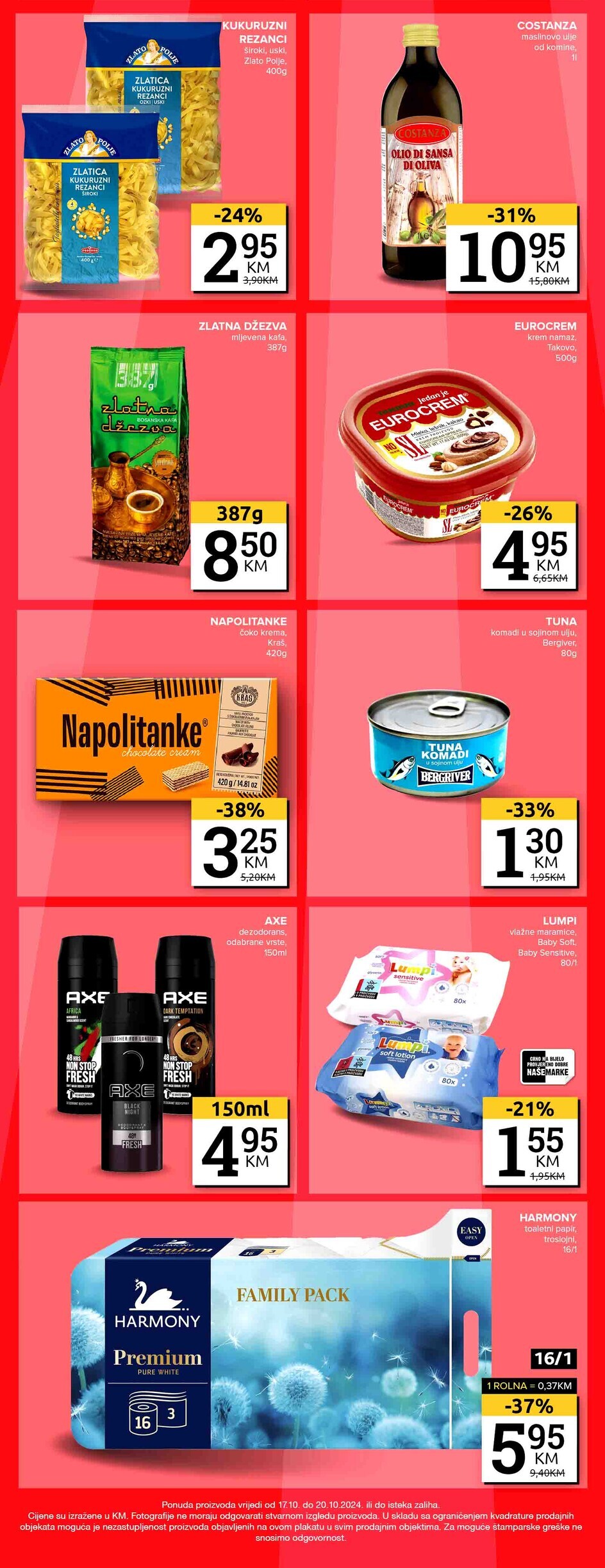 Konzum vikend akcija 17-20.10.2024.