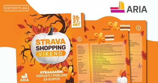 Aria STRAVA SHOPPIN VIKEND 26-27.10.2024.