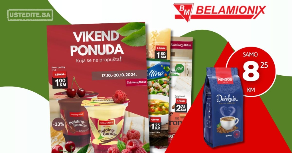 Belamionix vikend akcija 17-20.10.2024.