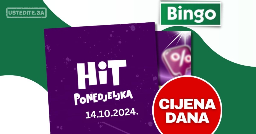 Bingo CIJENA DANA 14.10.2024.