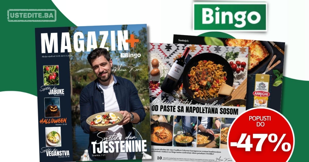 Bingo katalog Magazin Plus 16.10-6.11.2024.