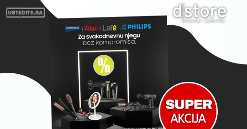 Dstore akcija BEAUTY APARATI 12.10-30.11.2024.