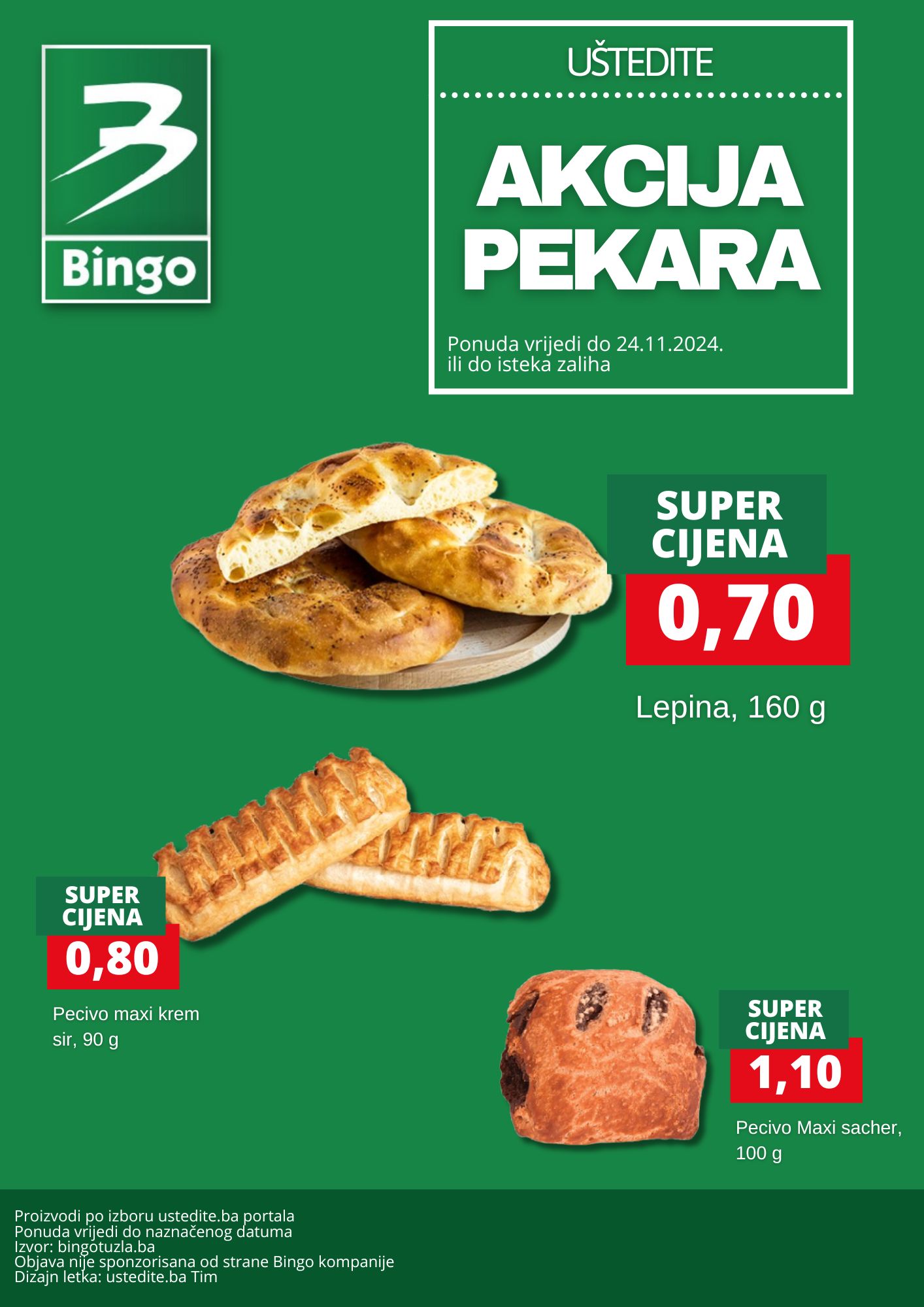 Bingo akcija PEKARA 