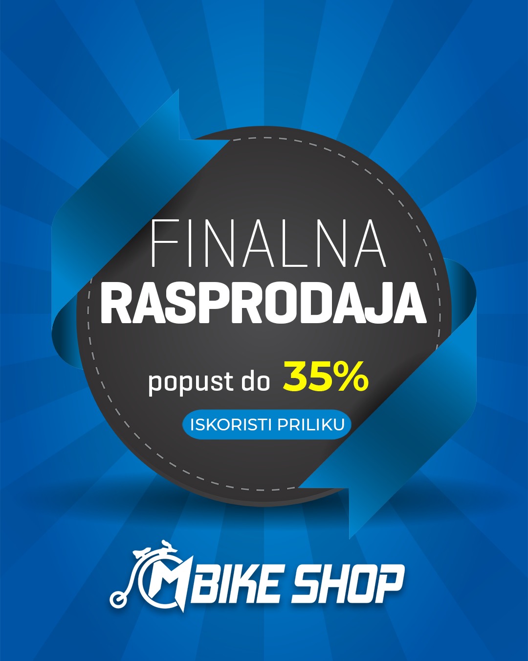 M-Bike Shop FINALNA RASPRODAJA do 31.12.2024. 