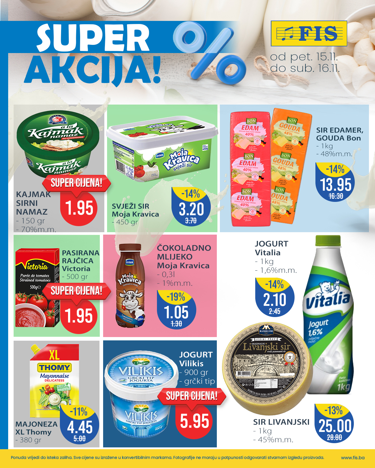 Fis vikend akcija 15-16.11.2024.