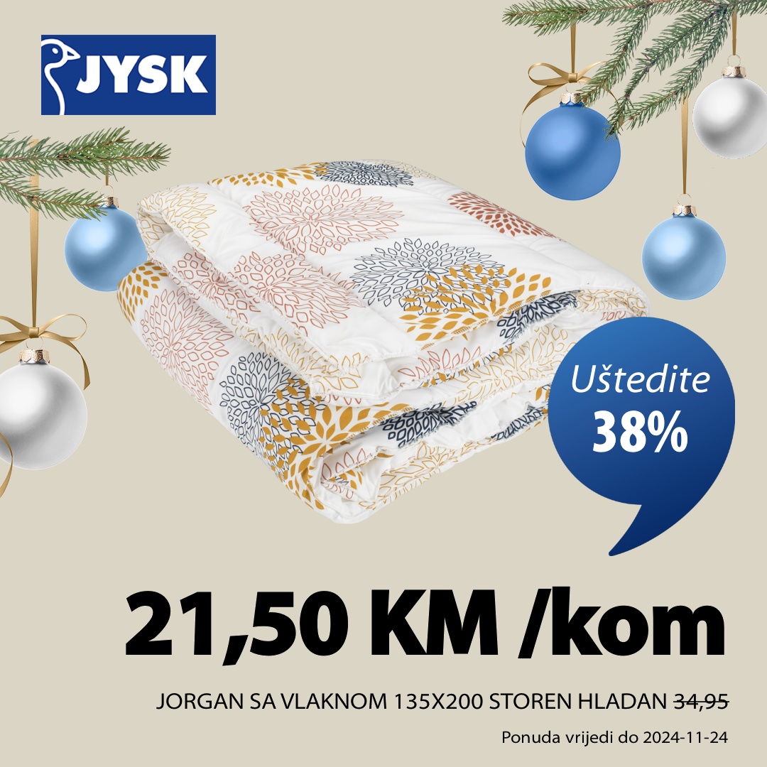 Jysk SNIŽENJE do 60%