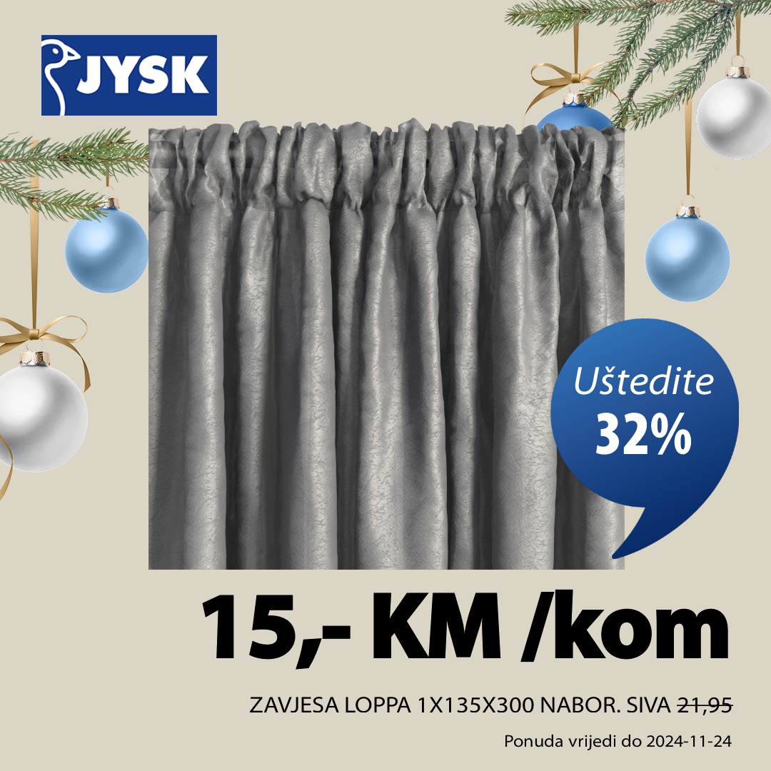 Jysk SNIŽENJE do 60%