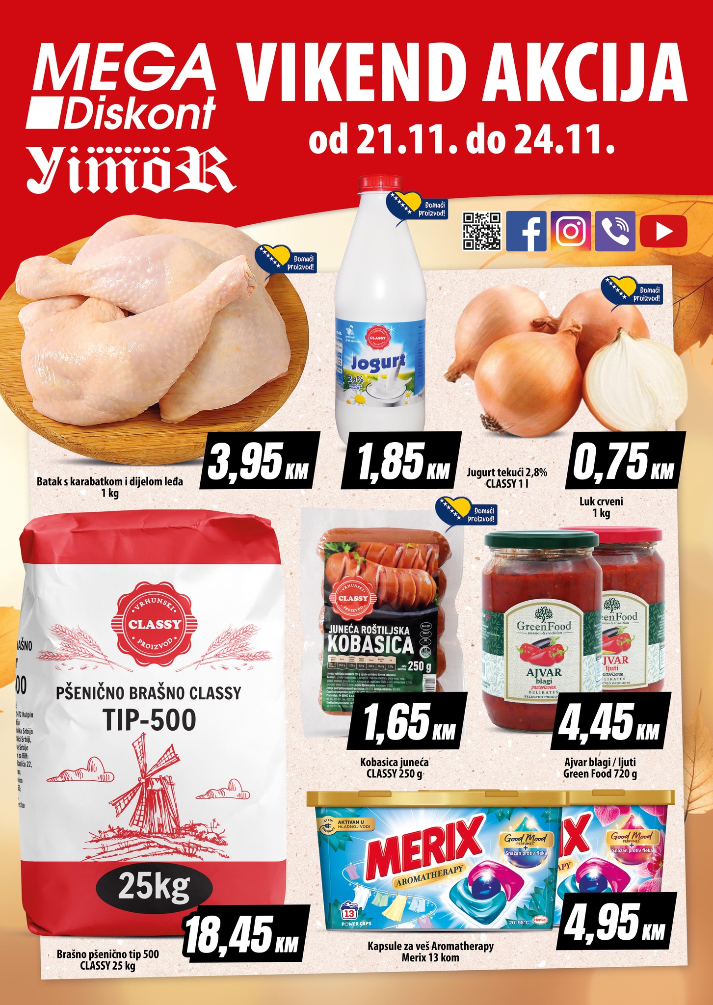 Mega Diskont vikend akcija 21-24.11.2024.