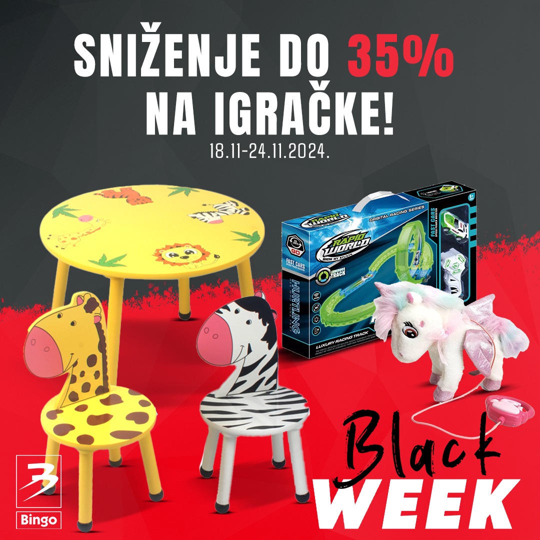 Bingo online shop BLACK WEEK 18-24.11.2024. 