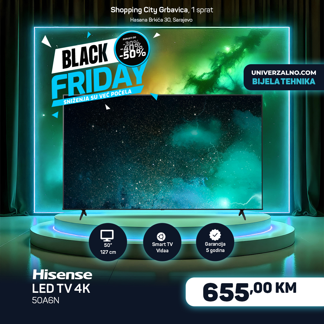 Univerzalno BLACK FRIDAY/Univerzalno CRNI PETAK