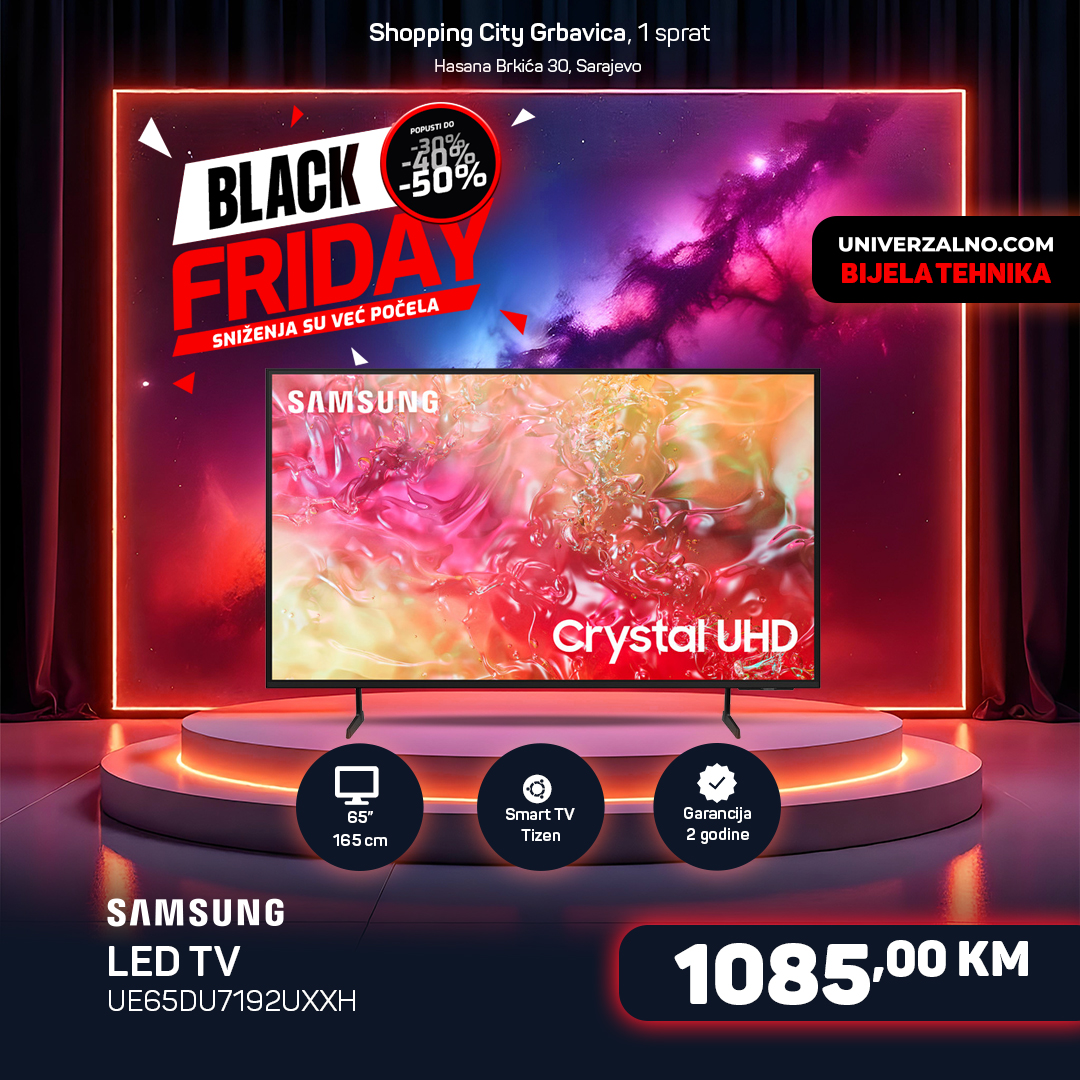 Univerzalno BLACK FRIDAY/Univerzalno CRNI PETAK