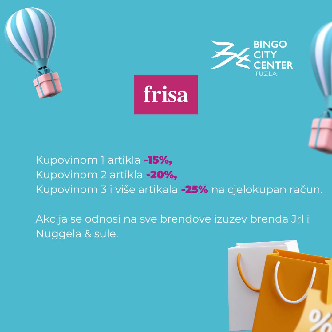 Bingo City Center Tuzla SHOPPING DAYS 21-23.11.2024.