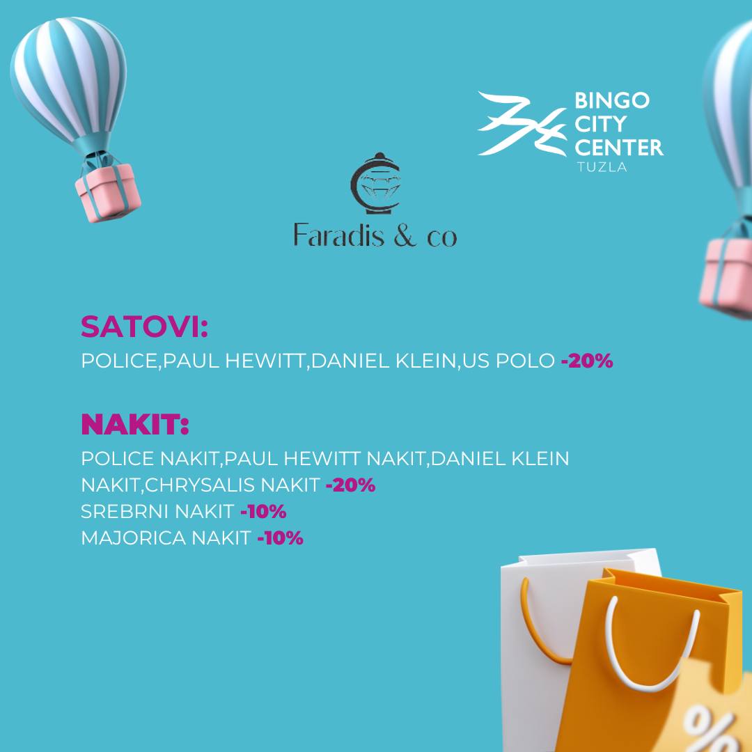 Bingo City Center Tuzla SHOPPING DAYS 21-23.11.2024.