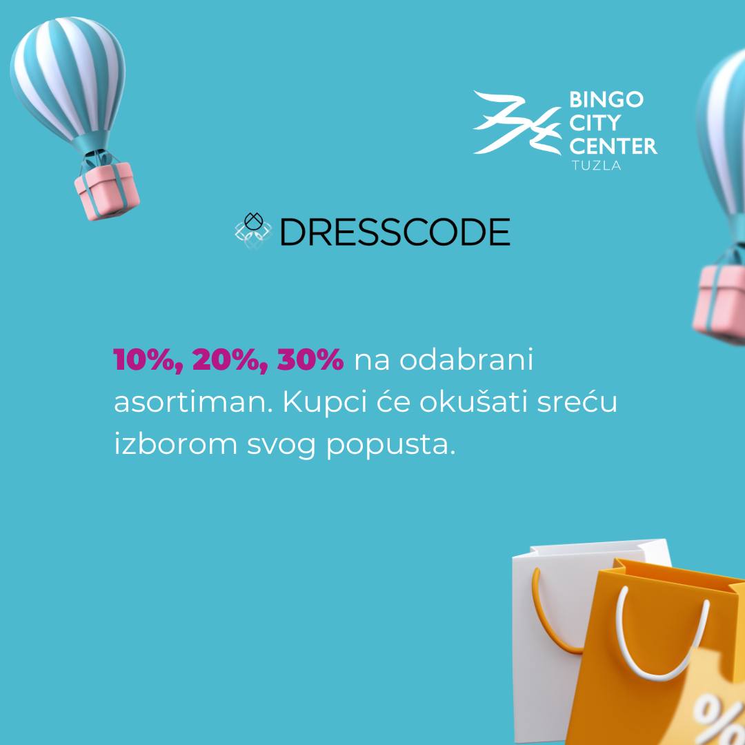 Bingo City Center Tuzla SHOPPING DAYS 21-23.11.2024.