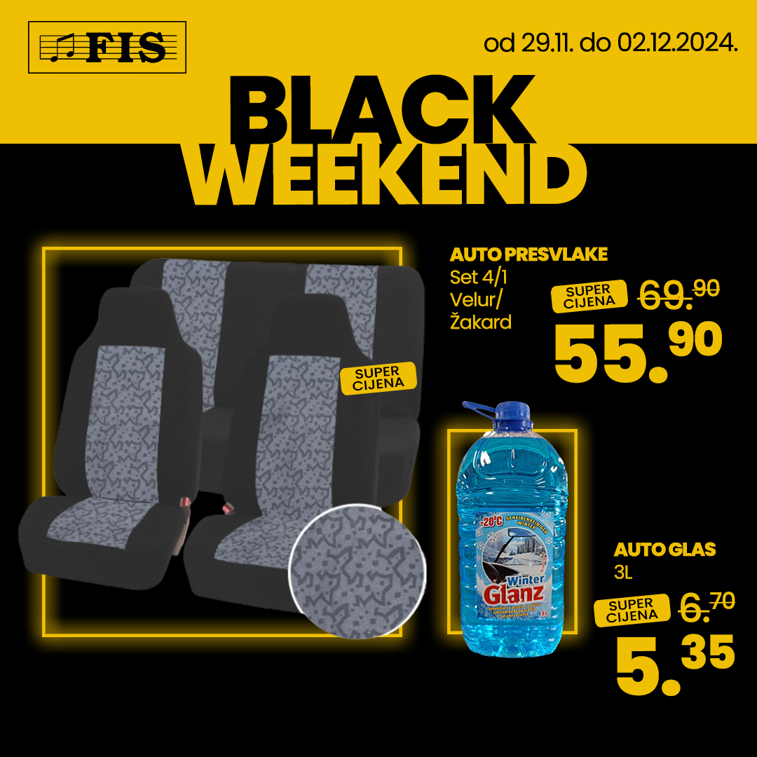 Fis BLACK WEEKEND 29.11-2.12.2024.